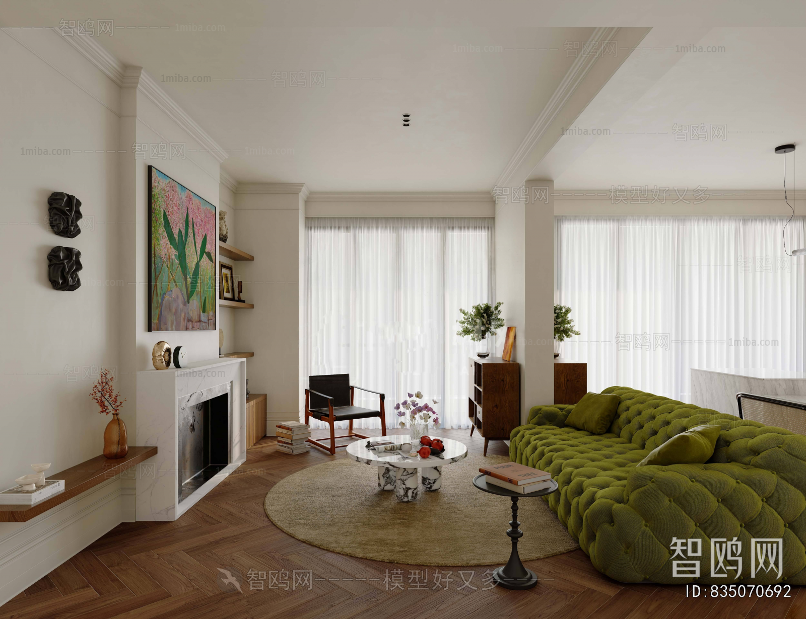 French Style A Living Room