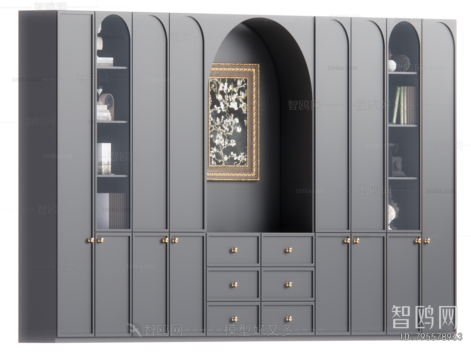 French Style Bookcase