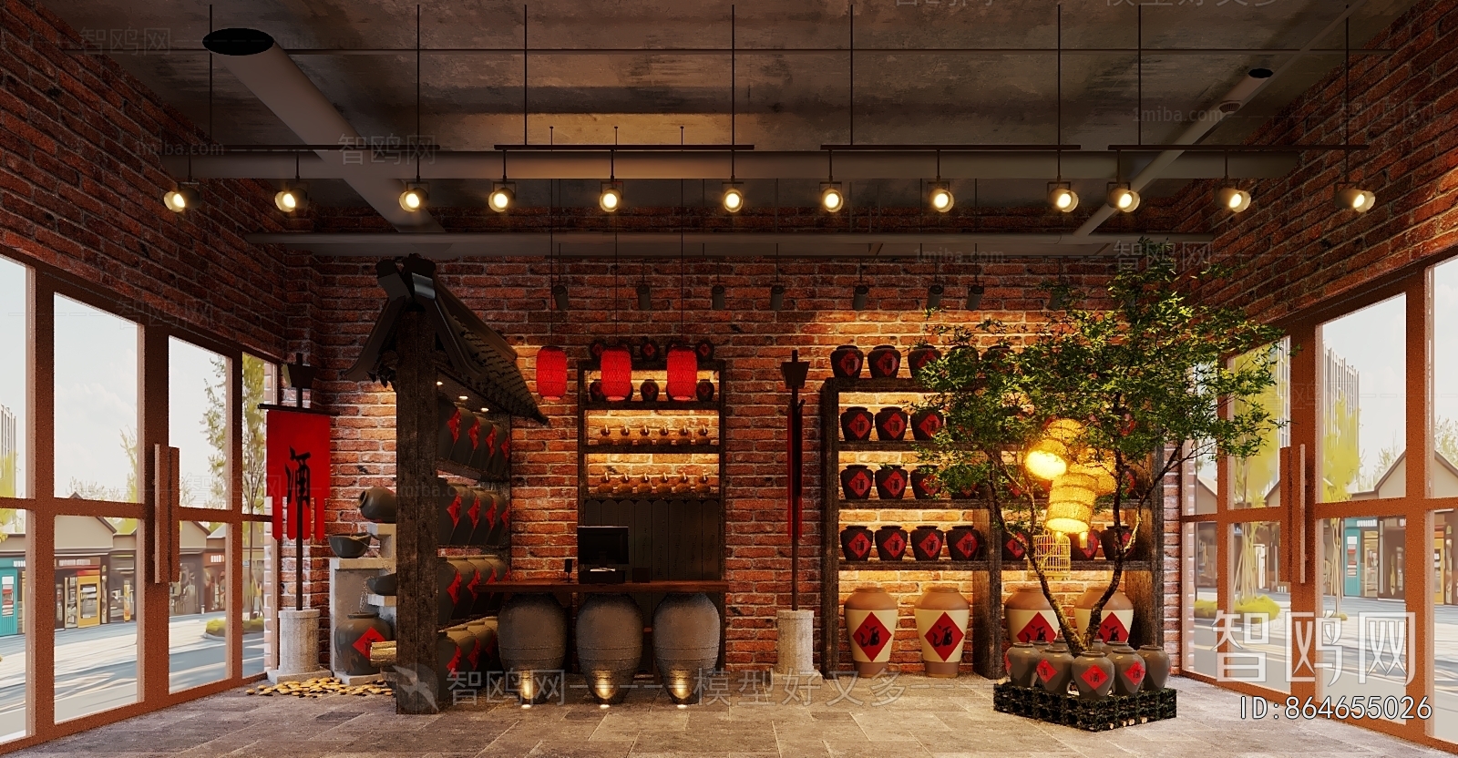 Industrial Style Smoke Hotel