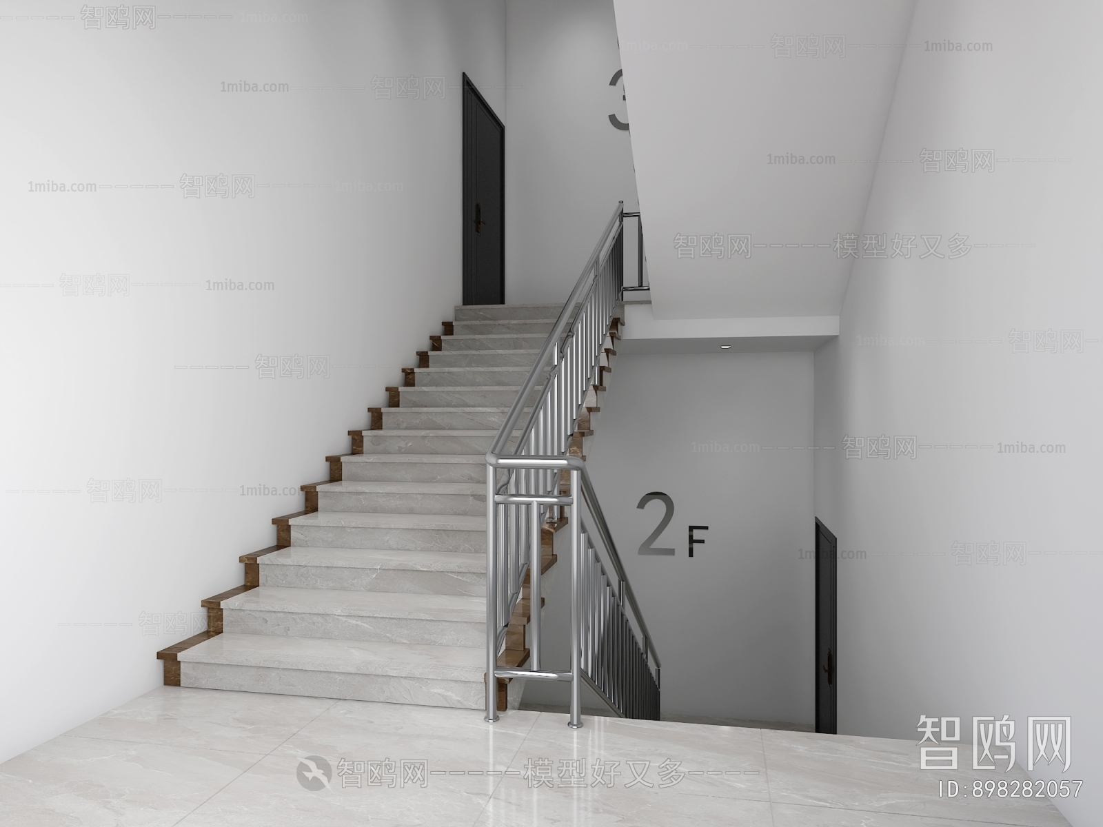 Modern Office Stairwell