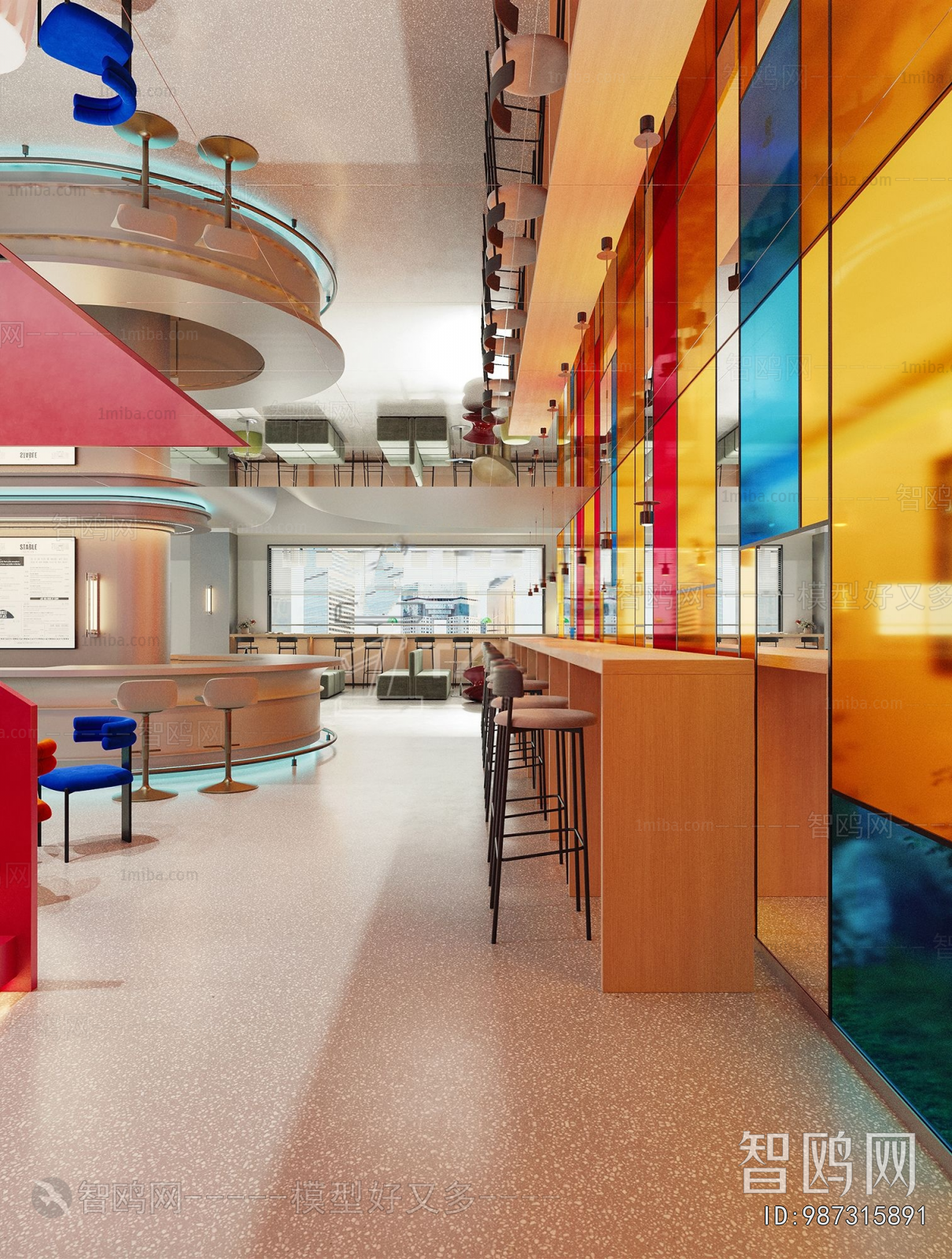 Modern Internet Cafe