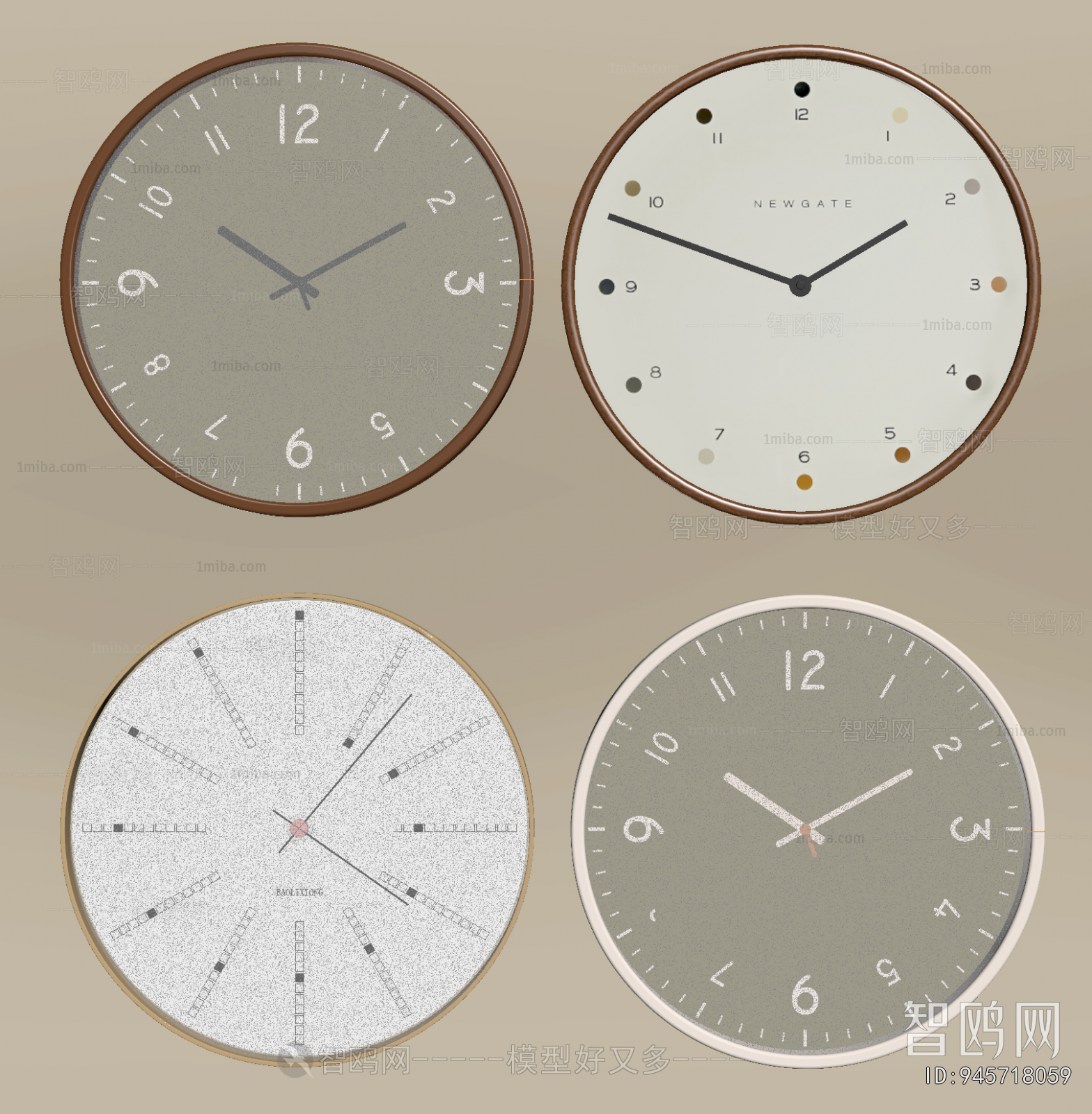 Modern Wall Clock