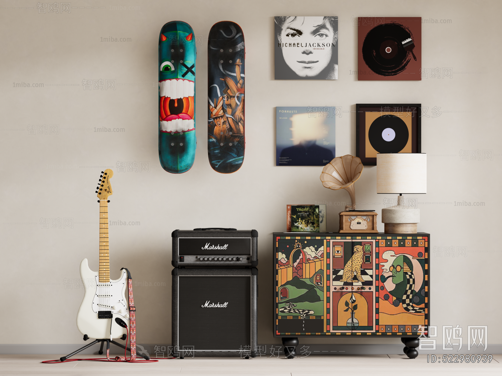 Modern Decorative Cabinet