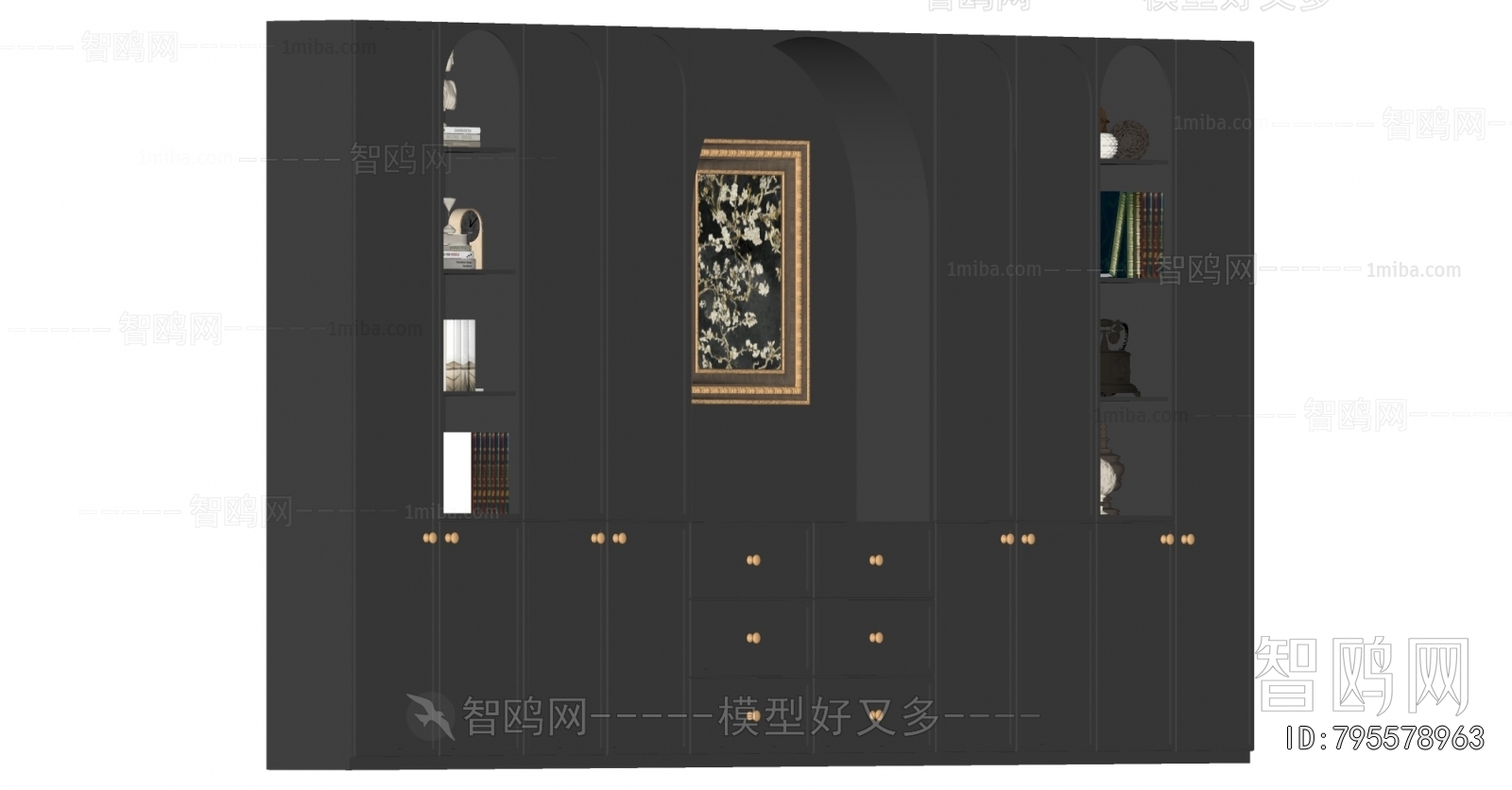 French Style Bookcase