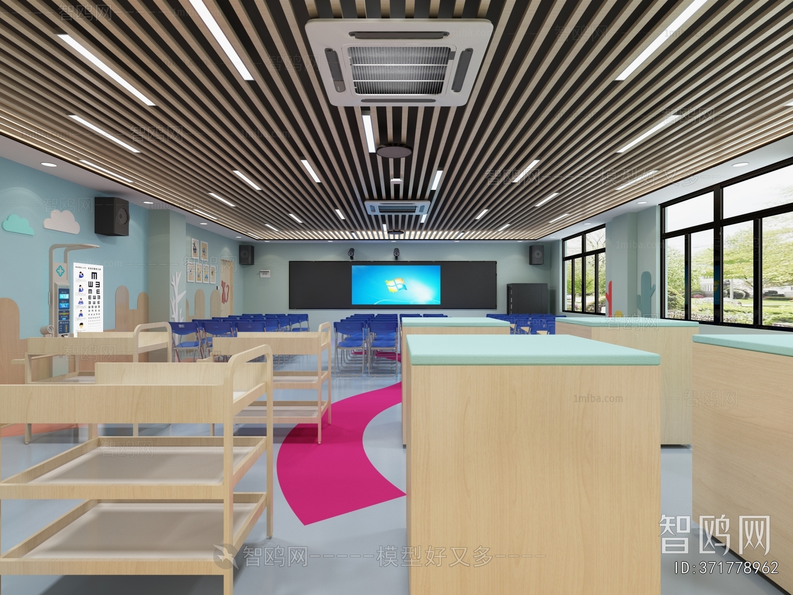 Modern School Classrooms