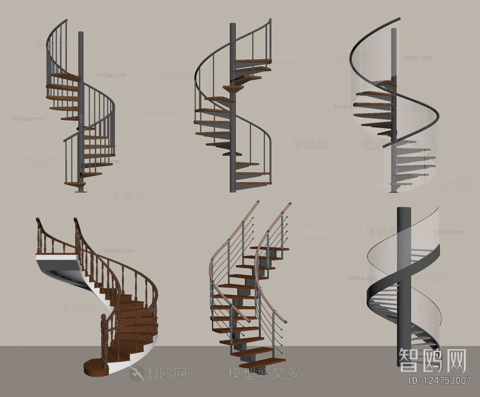 Modern Rotating Staircase