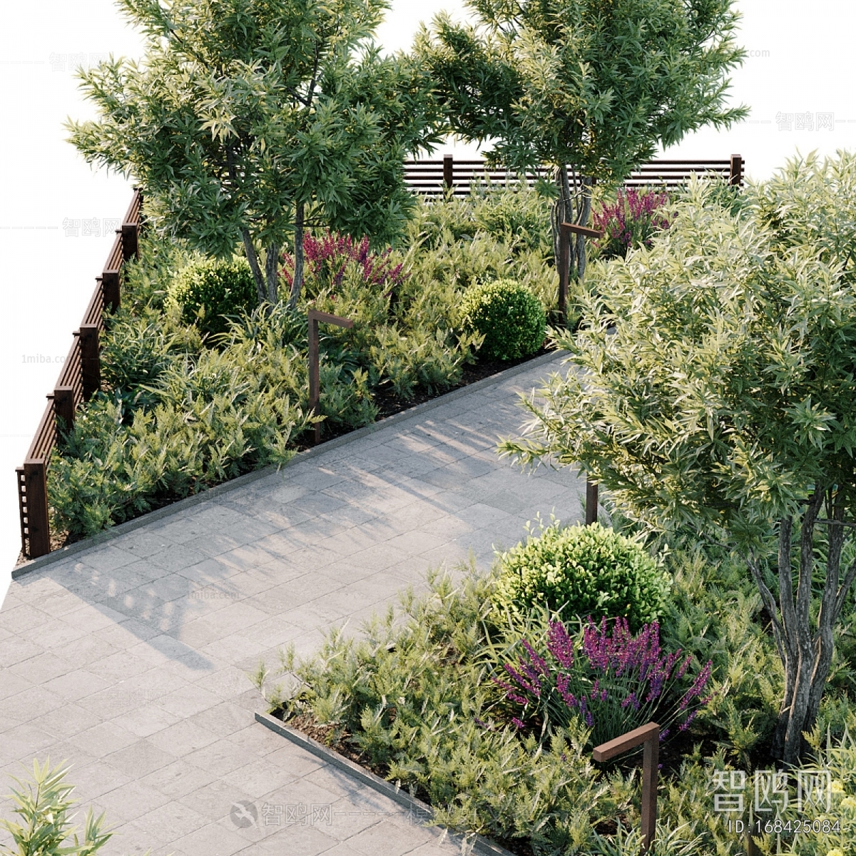 Modern Park Landscape