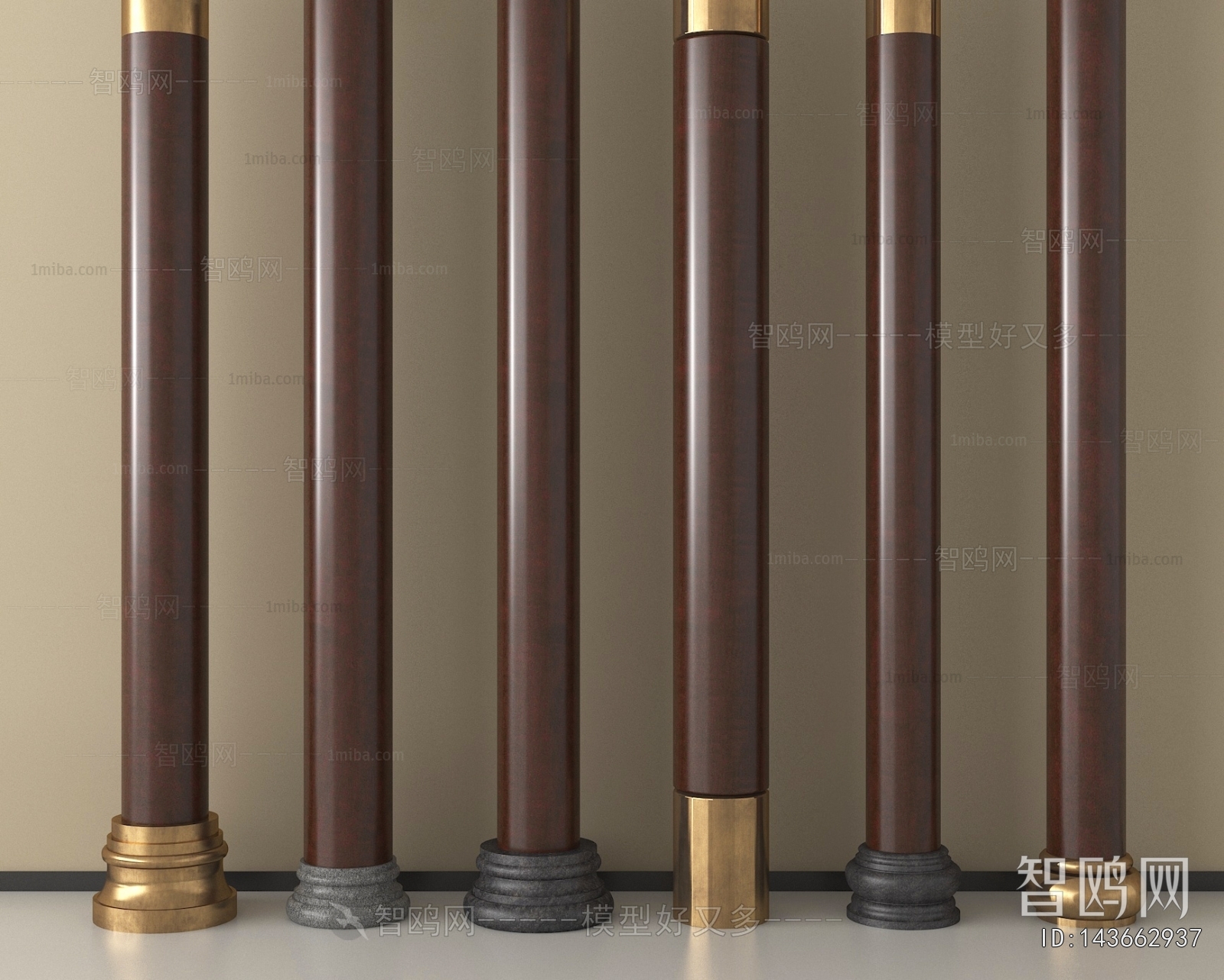 Chinese Style Column