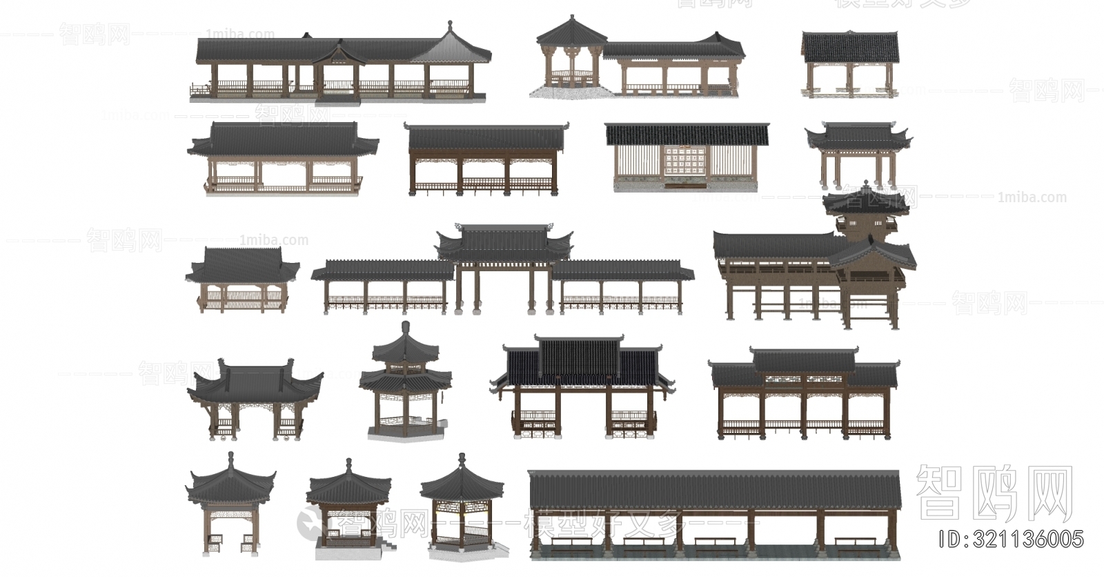 Chinese Style Gallery Frame