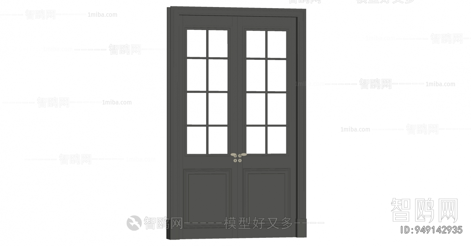 Modern Double Door