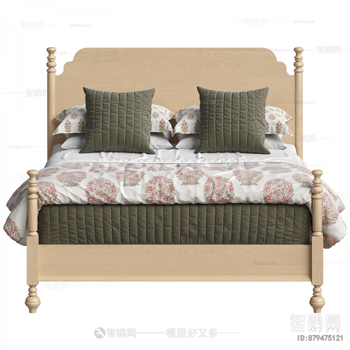 French Style Double Bed