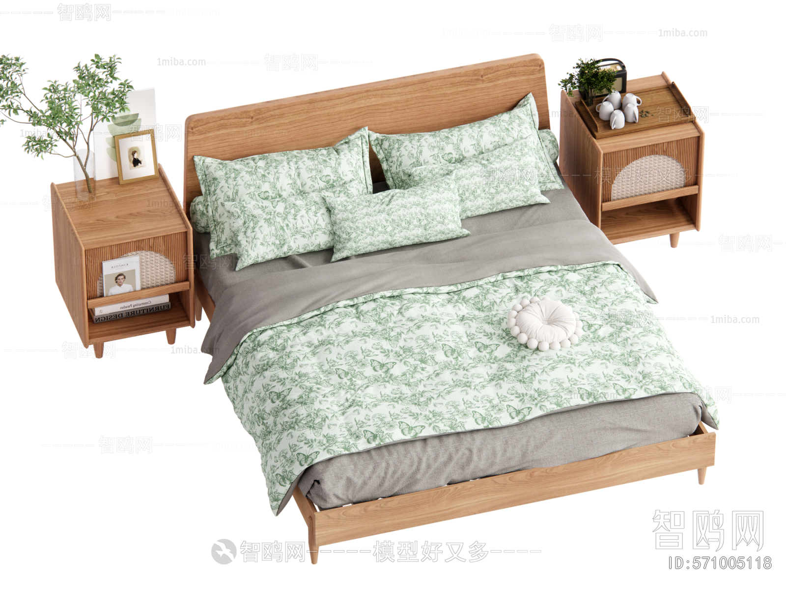 Modern Double Bed