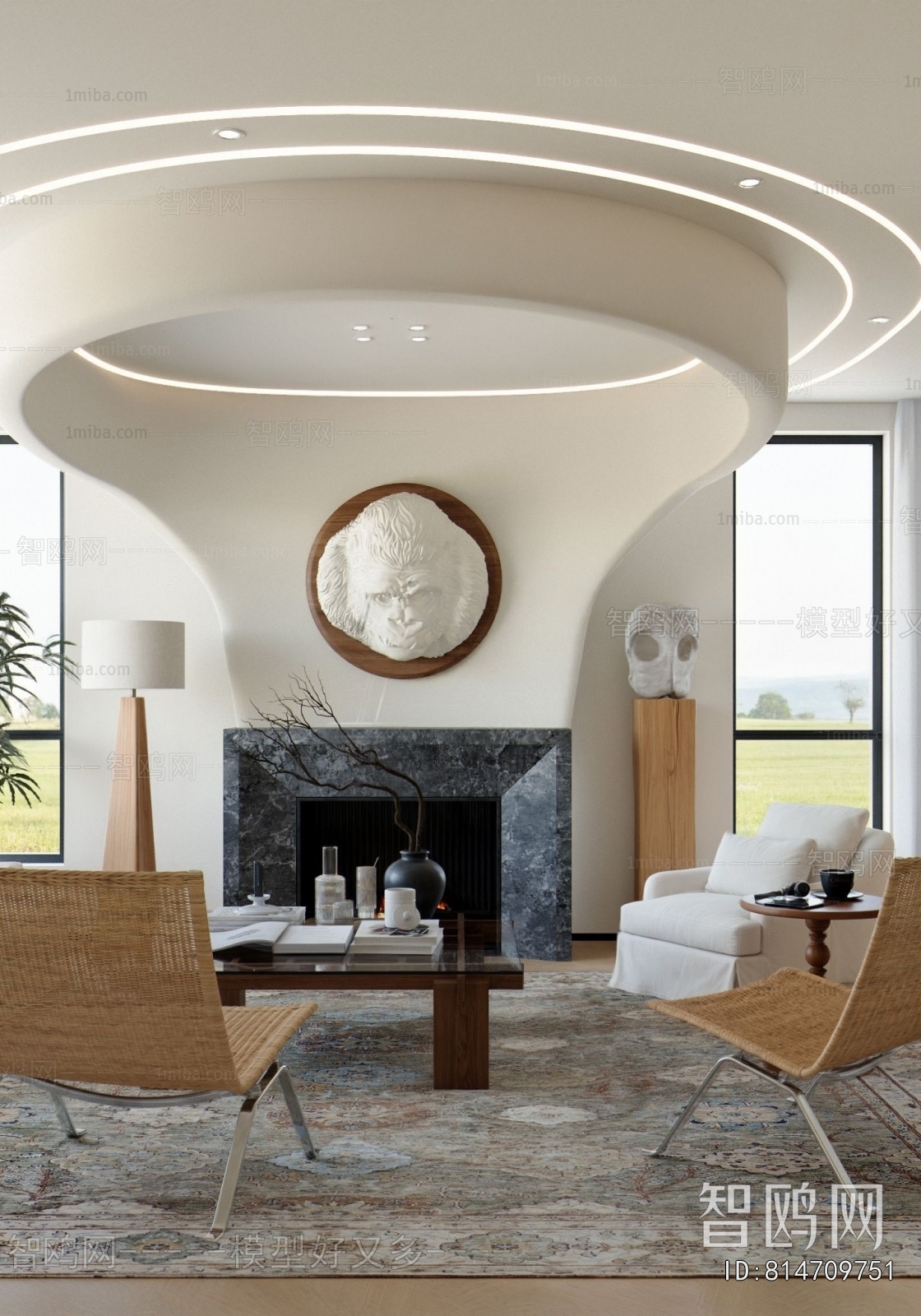 French Style A Living Room