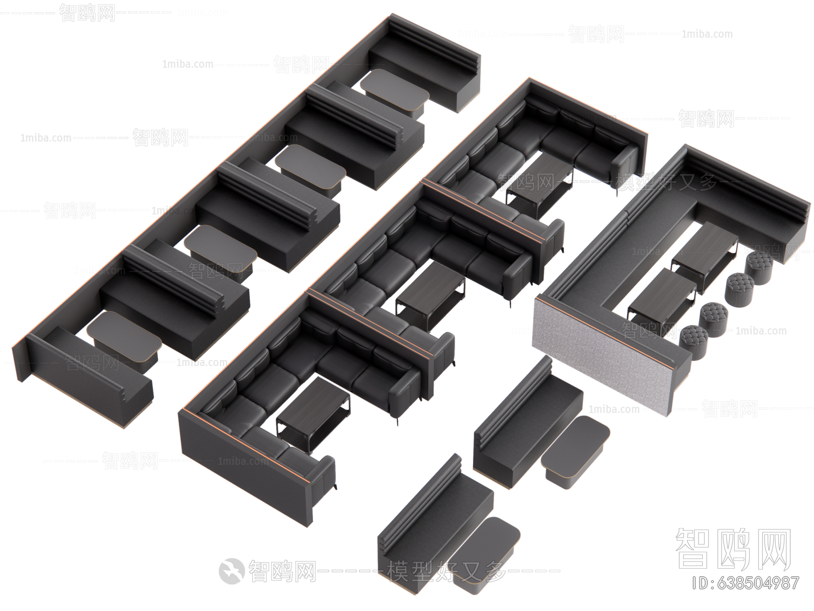 Modern Card Seat Sofa