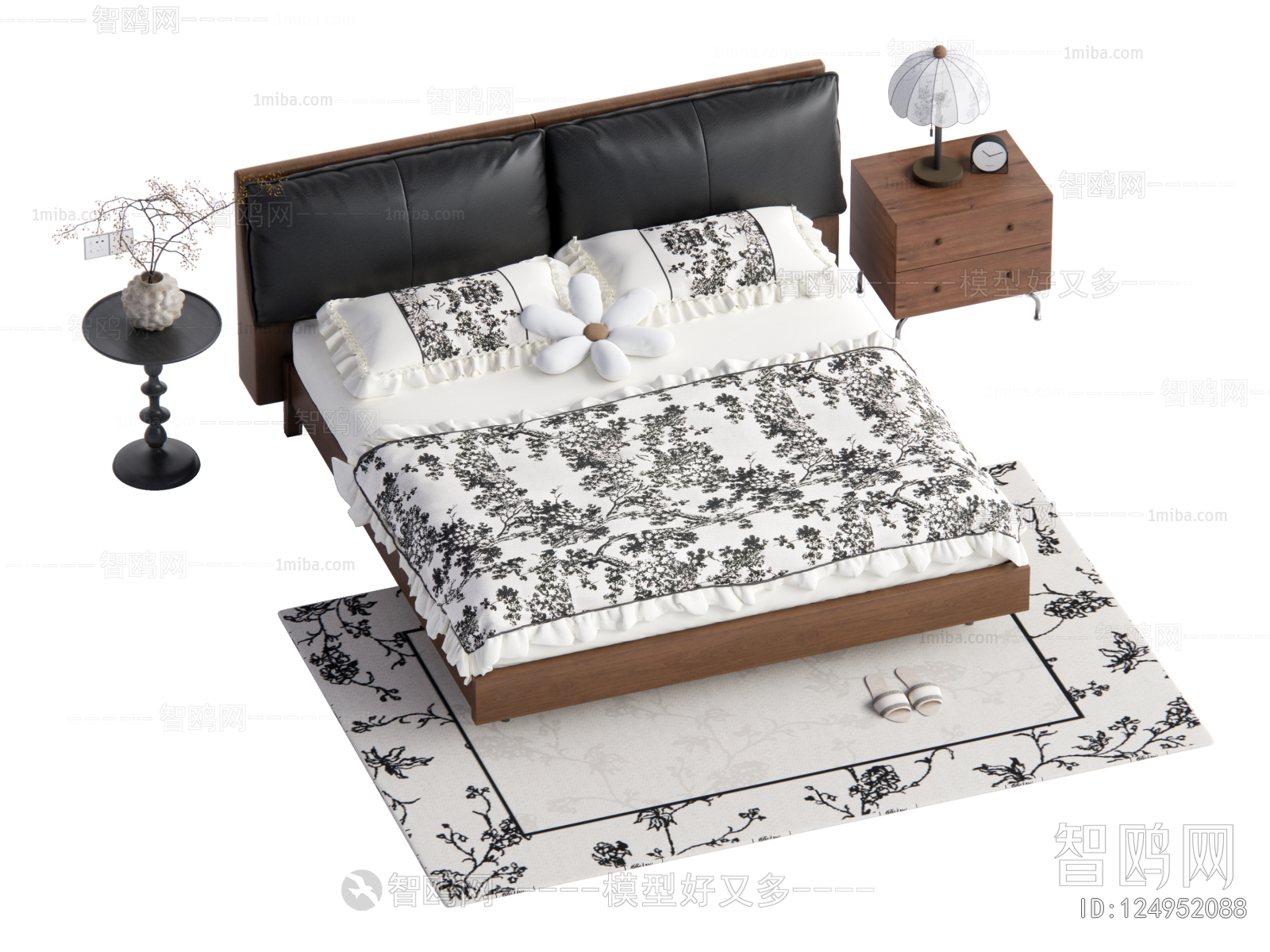 French Style Double Bed