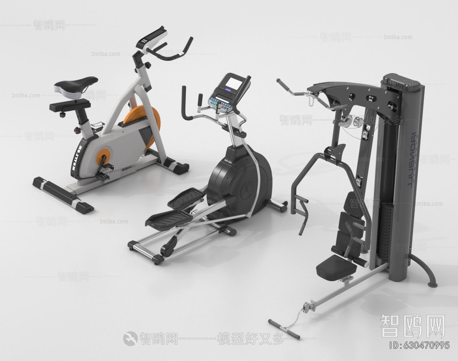 Modern Fitness Equipment