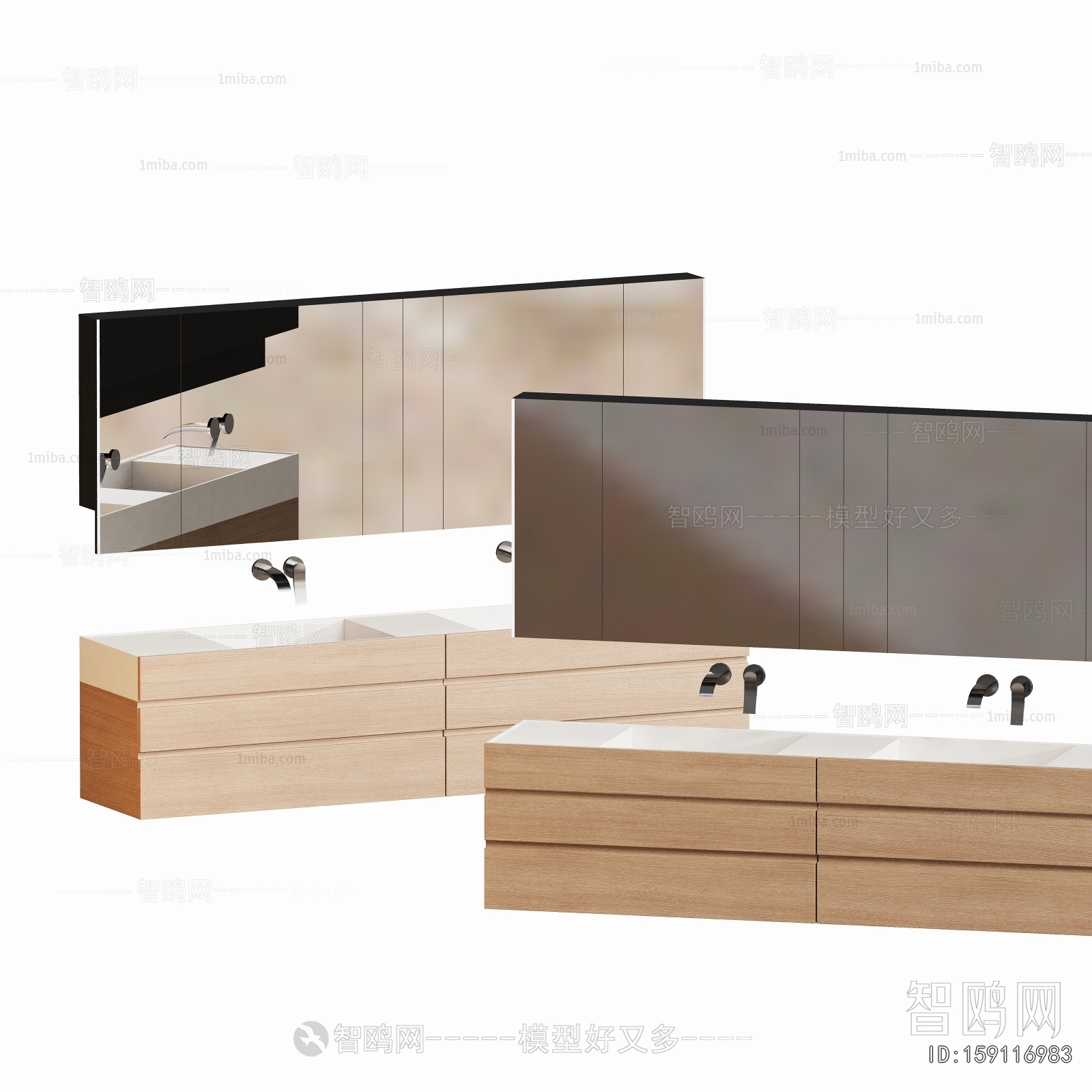 Modern Bathroom Cabinet