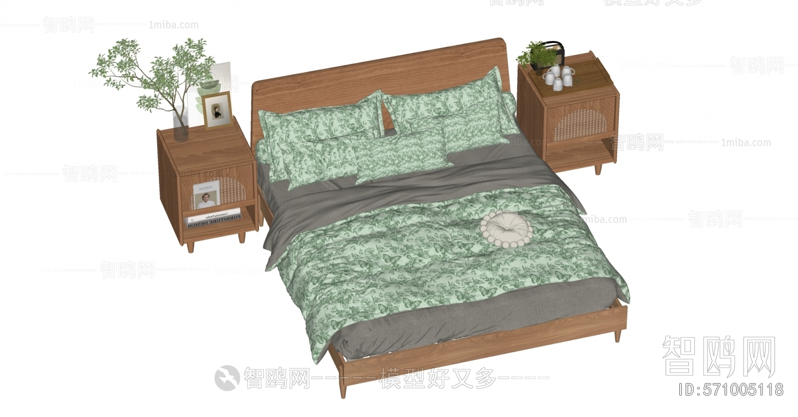 Modern Double Bed