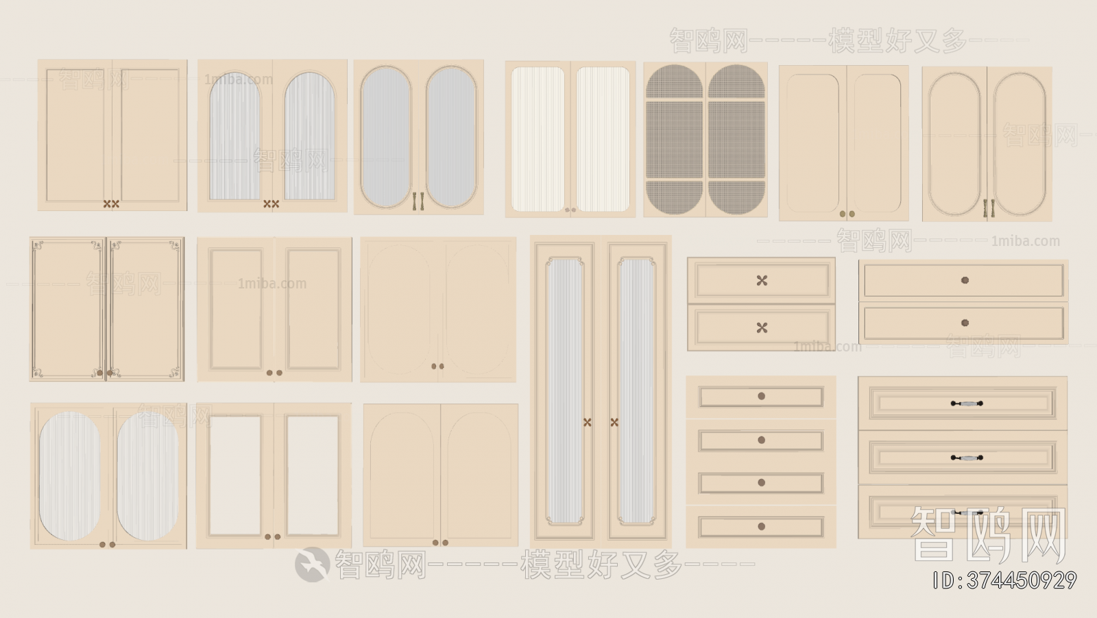French Style Door Panel