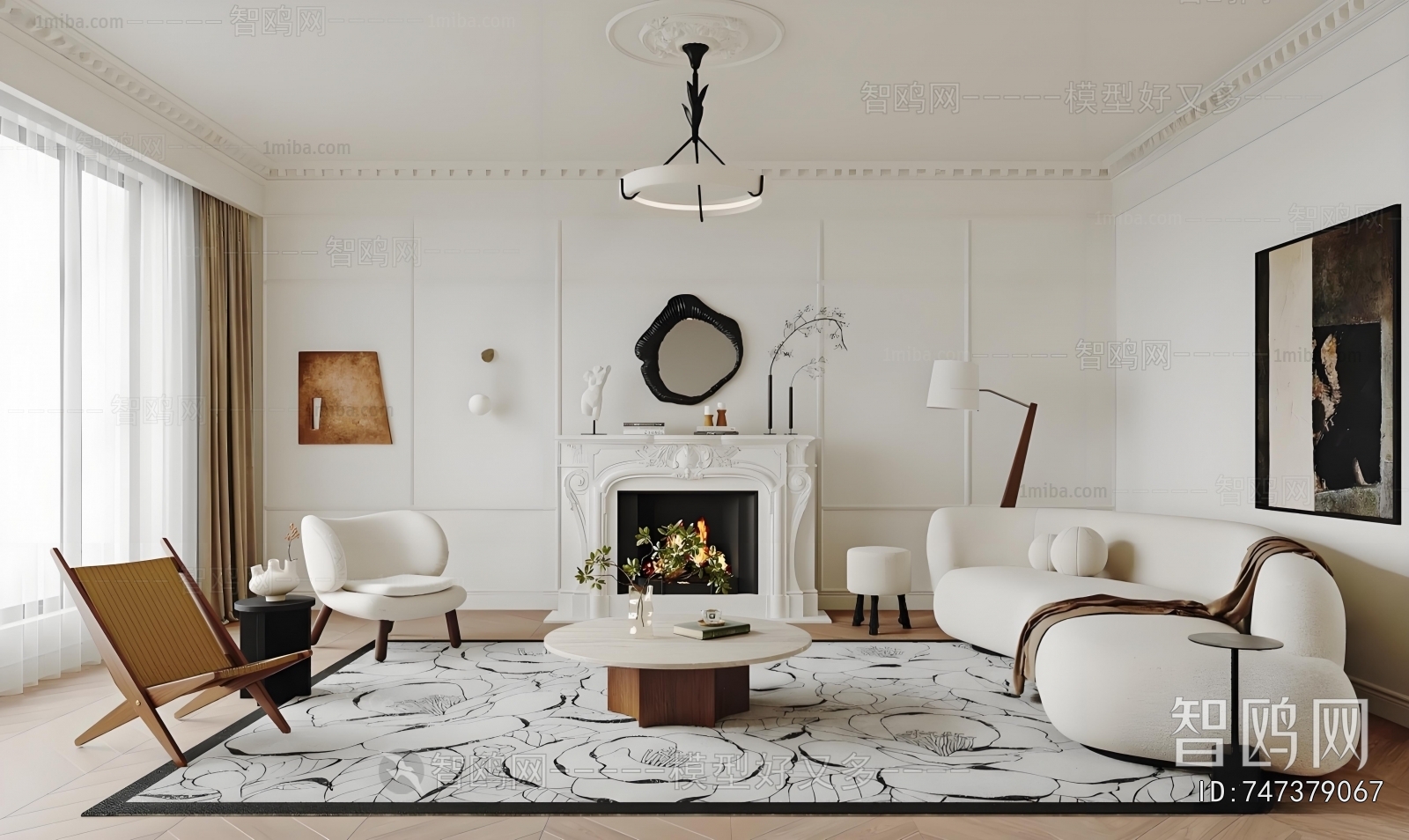 French Style A Living Room