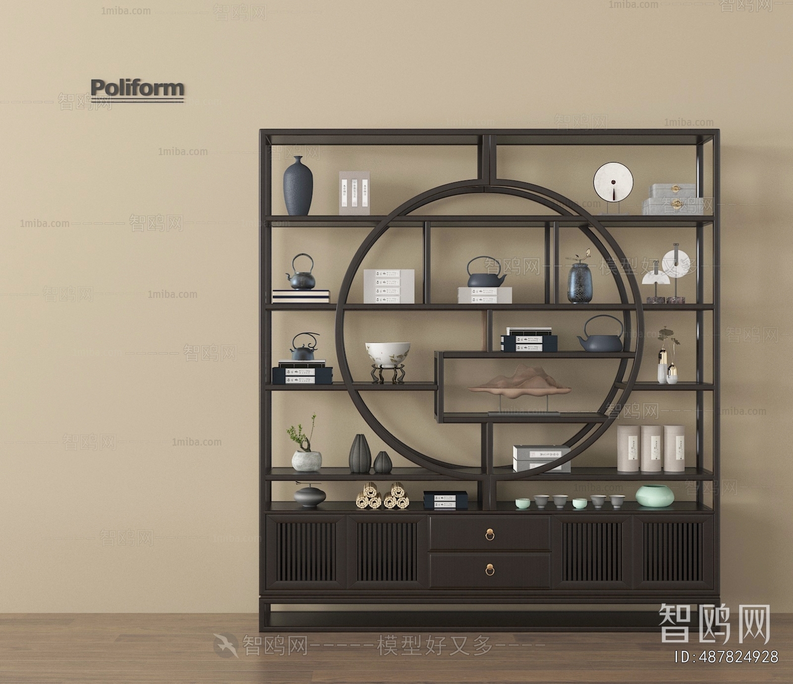 New Chinese Style Antique Rack