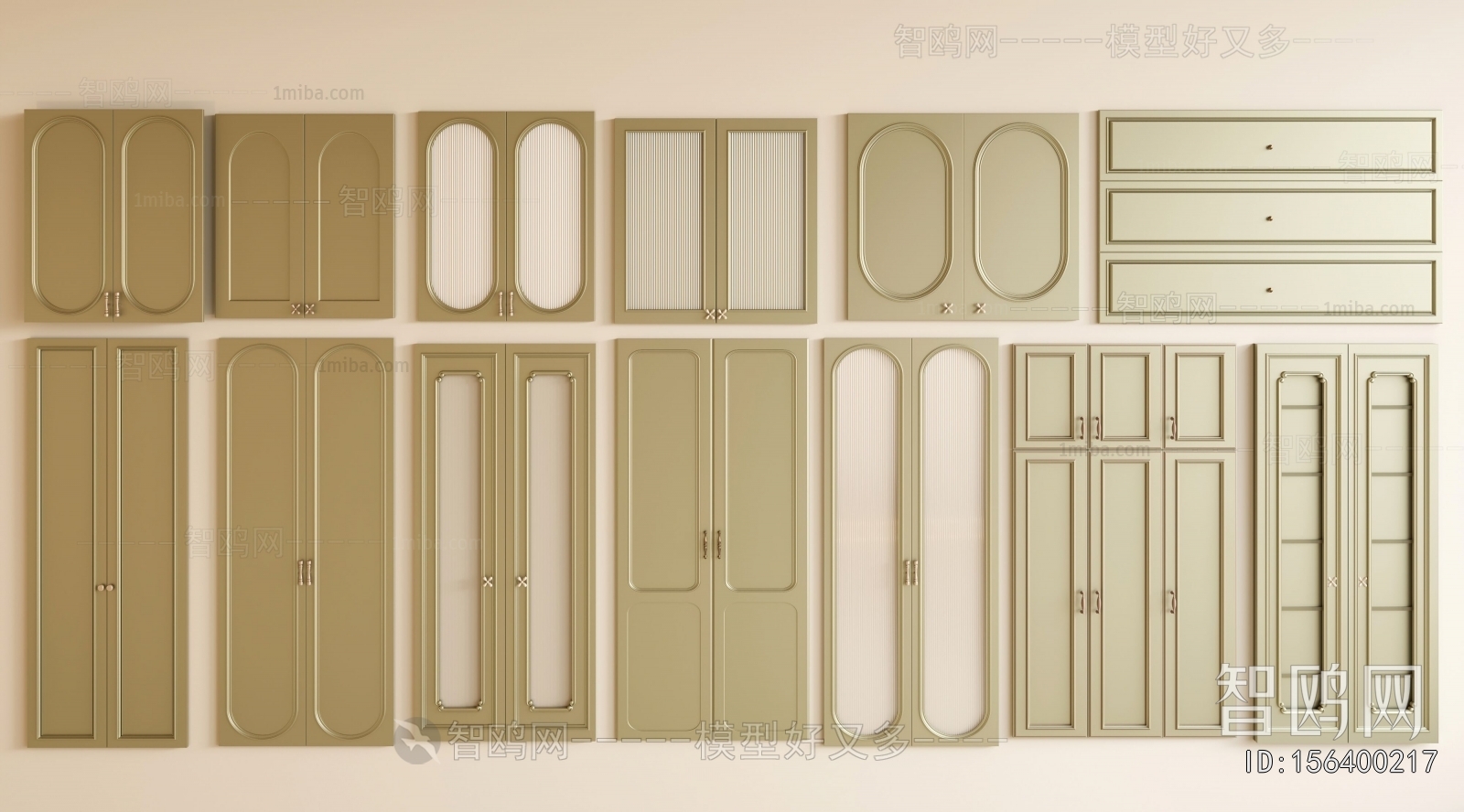 French Style Door Panel