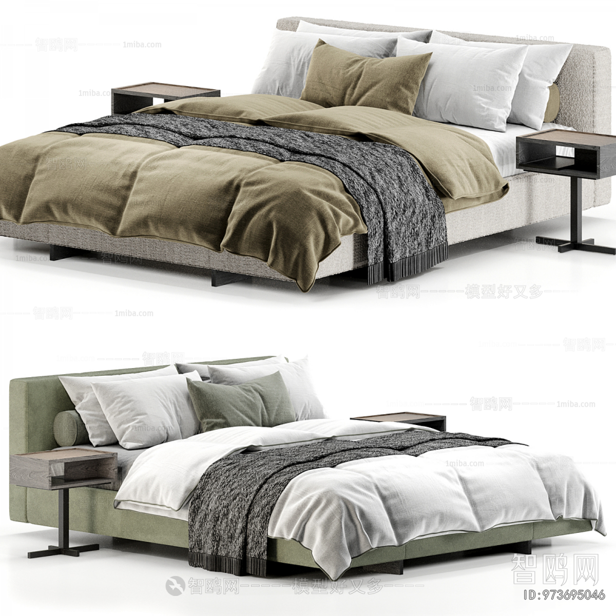 Modern Double Bed