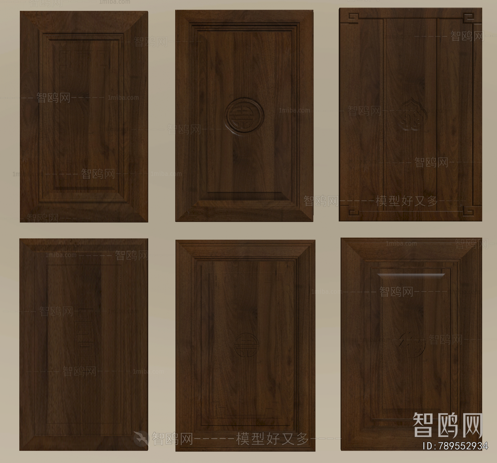 New Chinese Style Door Panel
