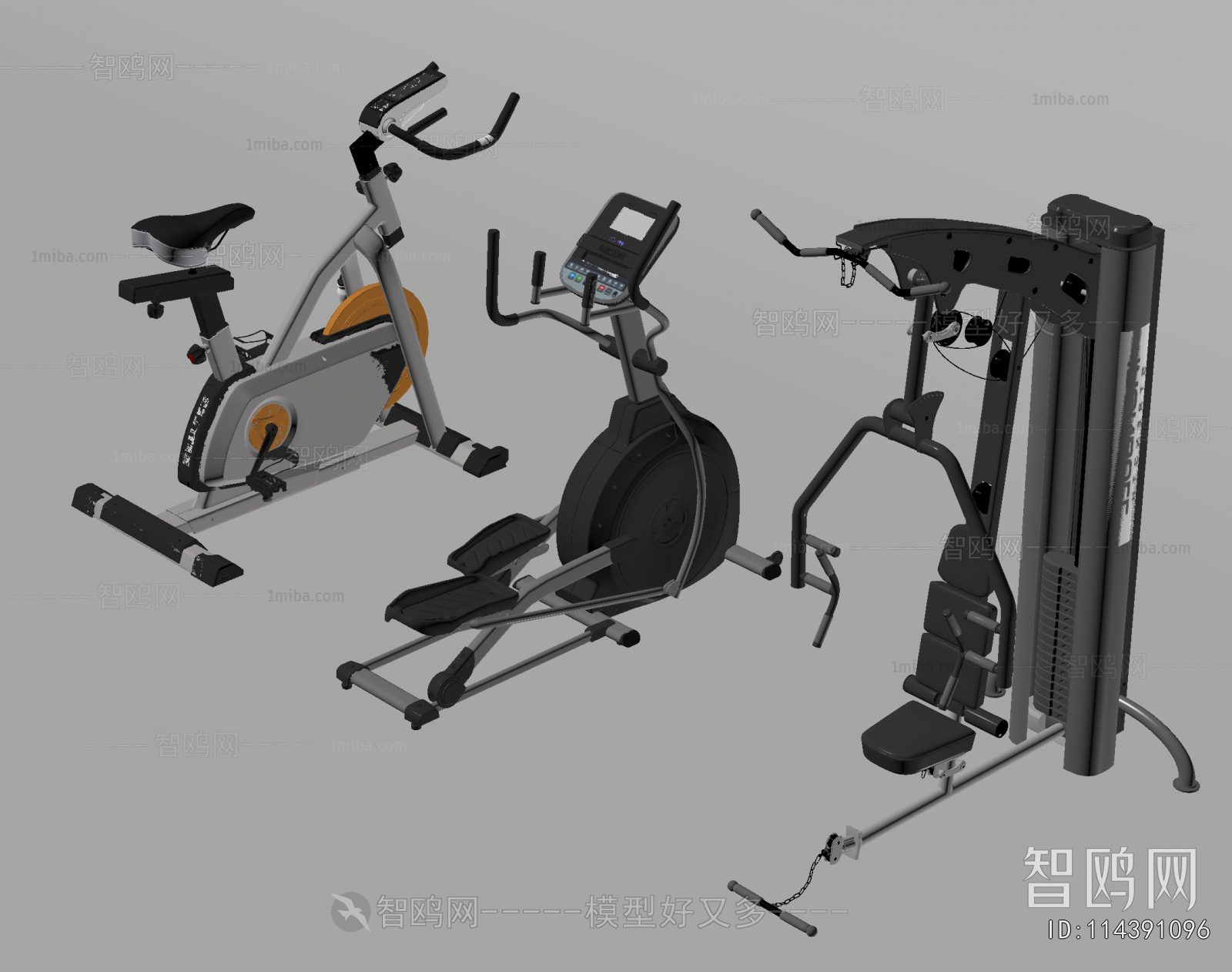 Modern Fitness Equipment