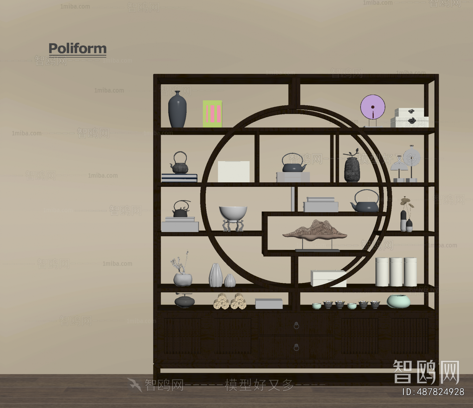 New Chinese Style Antique Rack