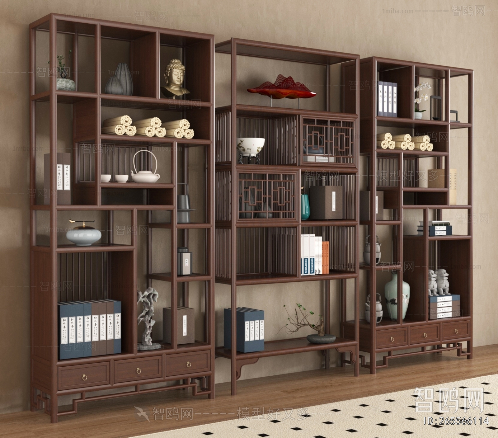 New Chinese Style Antique Rack