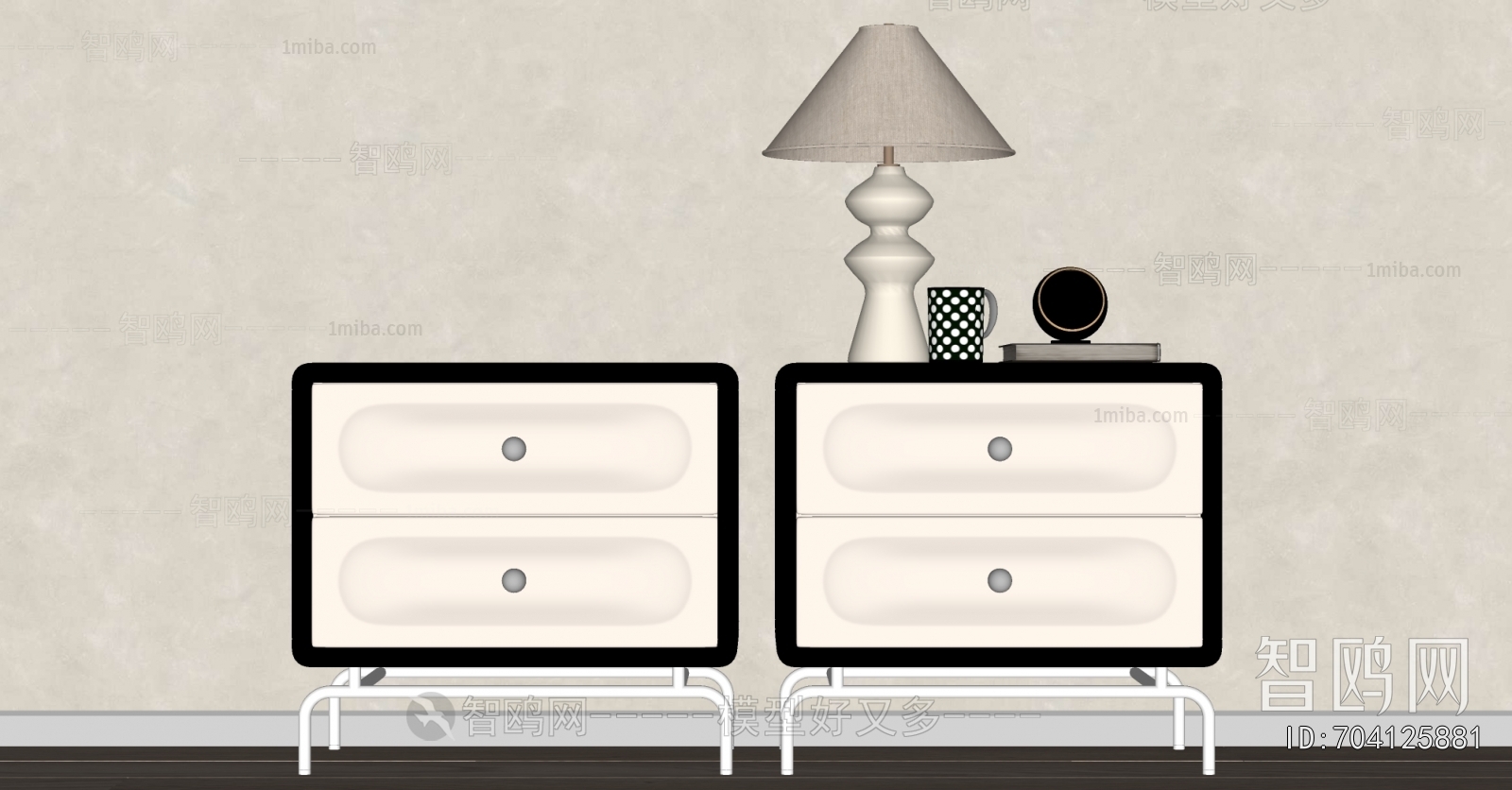 Modern Bedside Cupboard