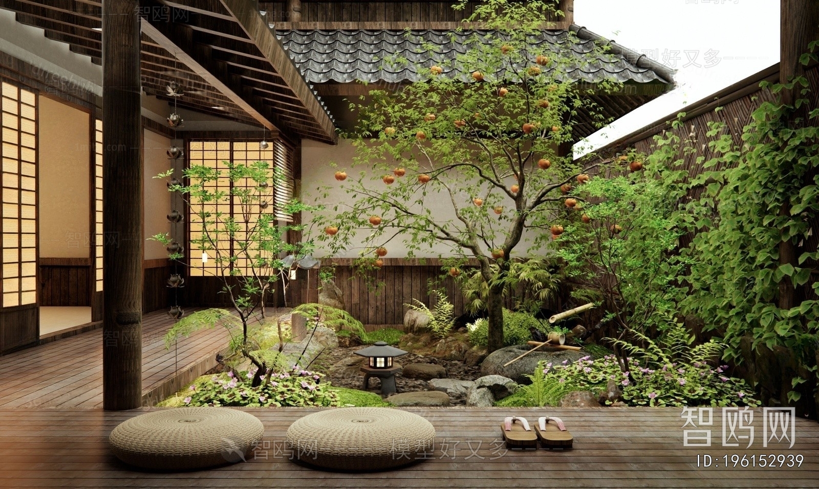 Japanese Style Courtyard/landscape