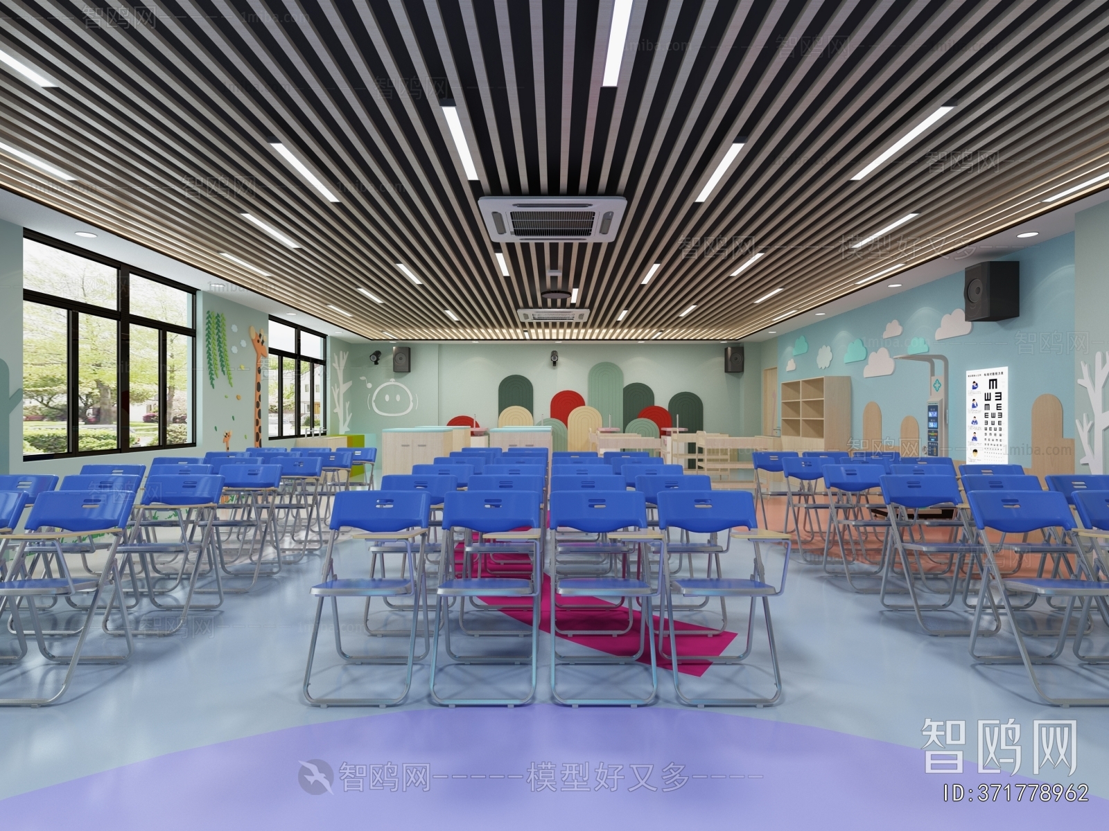 Modern School Classrooms