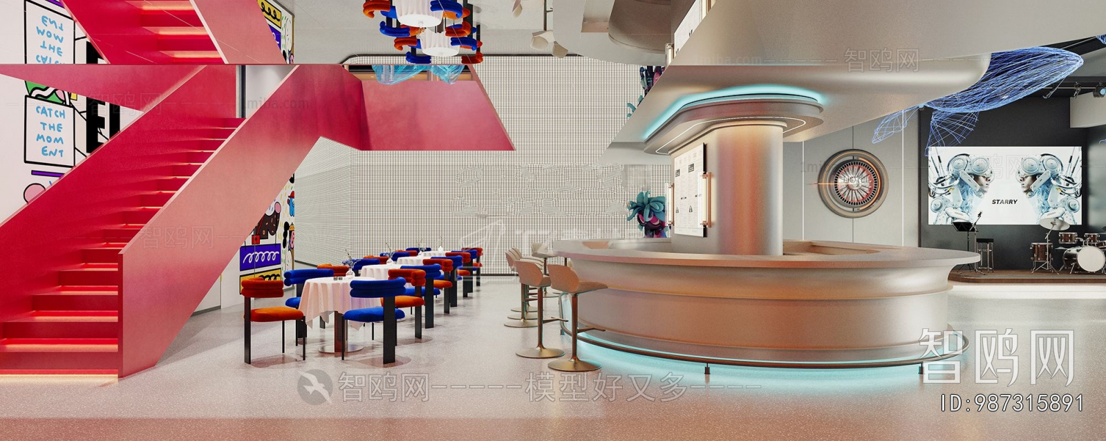 Modern Internet Cafe