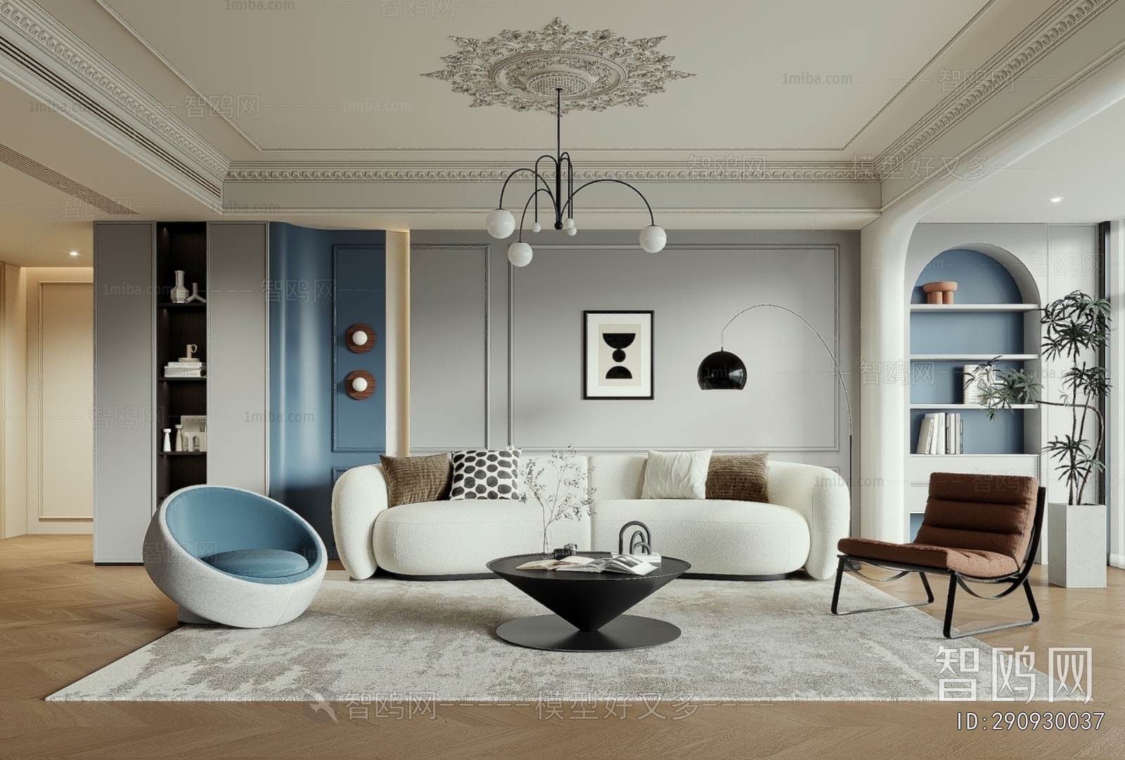 French Style A Living Room