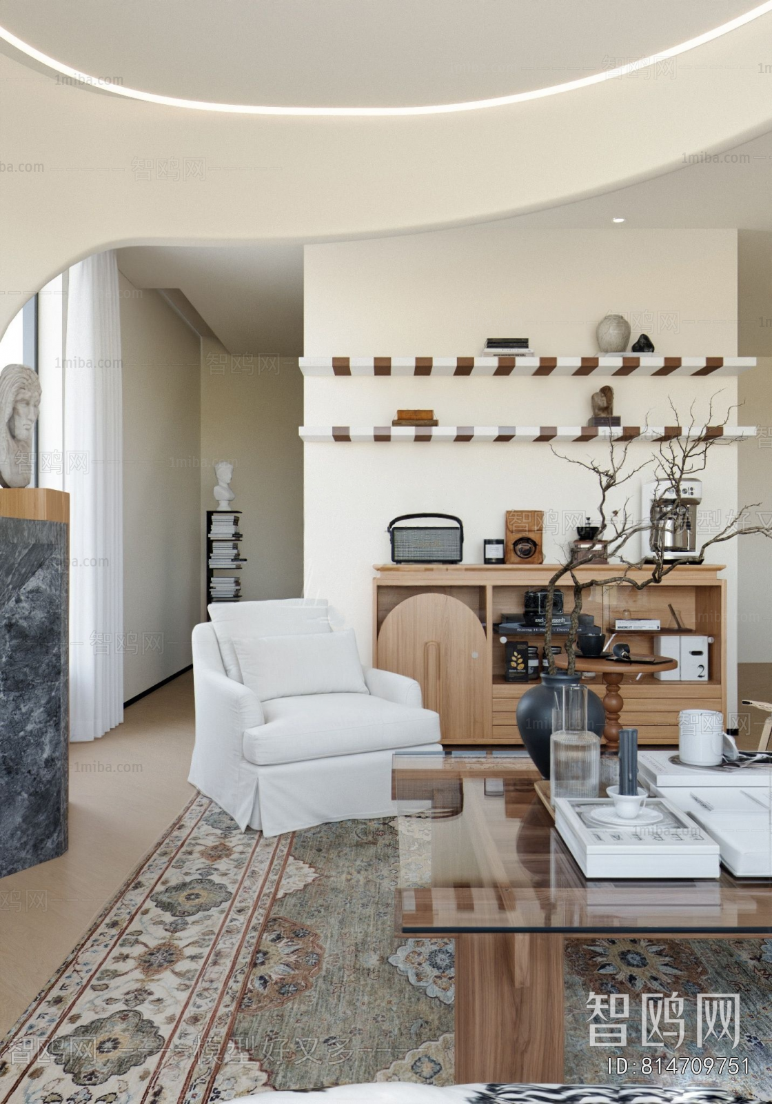 French Style A Living Room