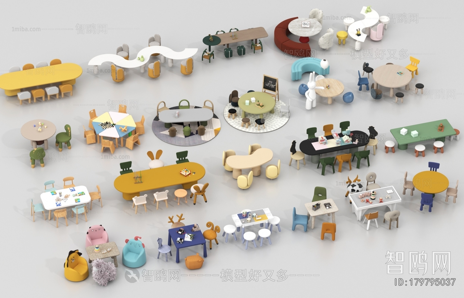 Modern Children's Table/chair