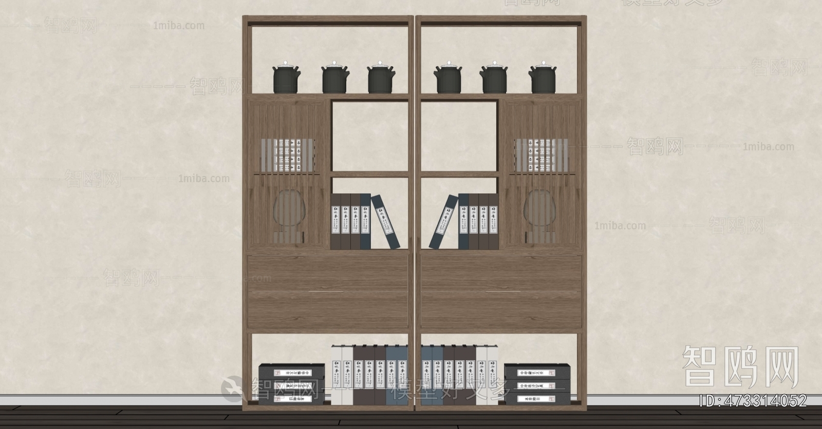 Chinese Style Antique Rack