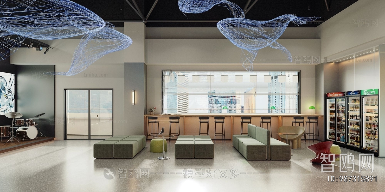 Modern Internet Cafe