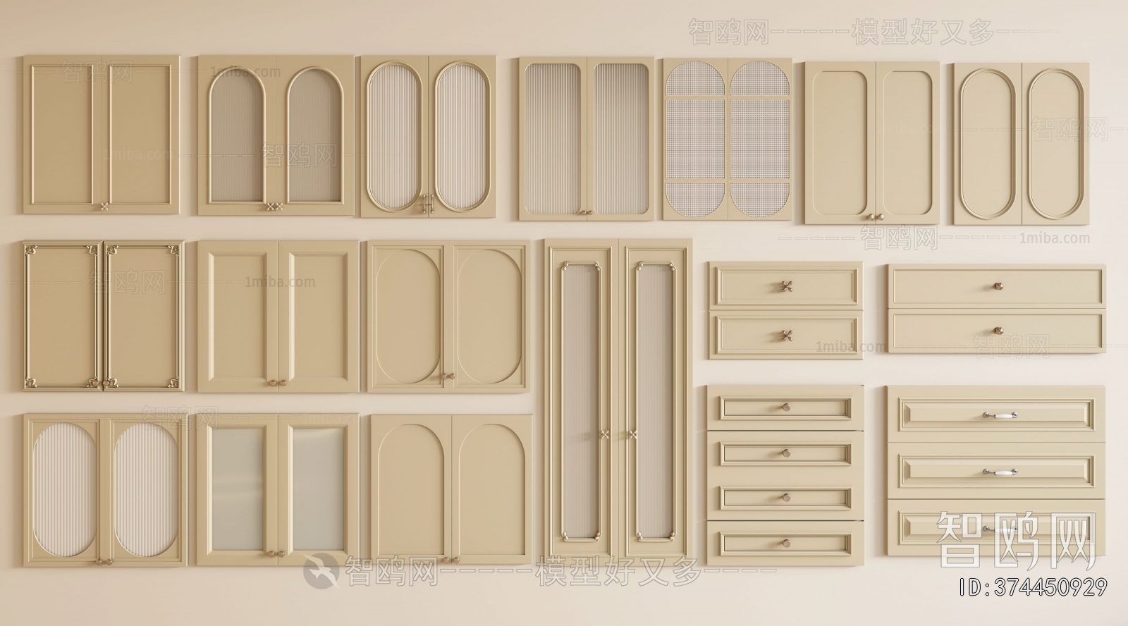 French Style Door Panel