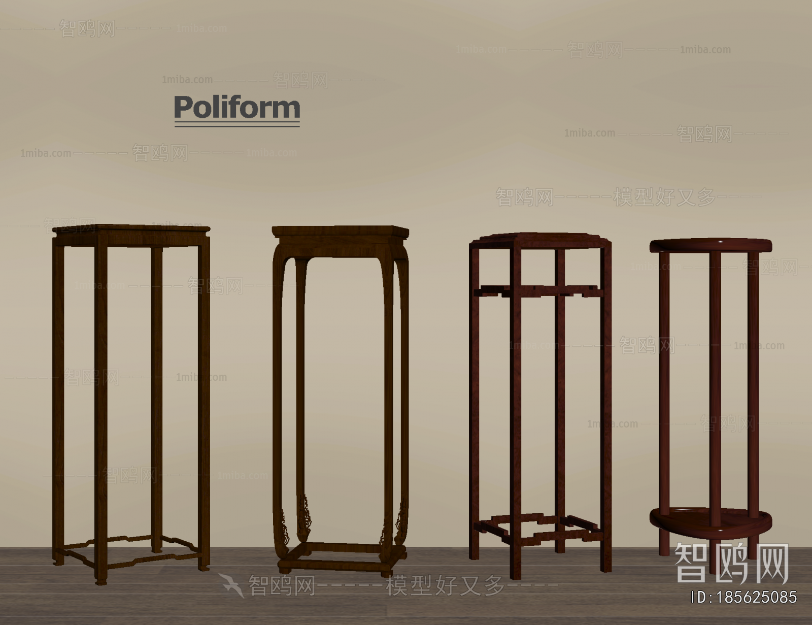 New Chinese Style Flower Rack