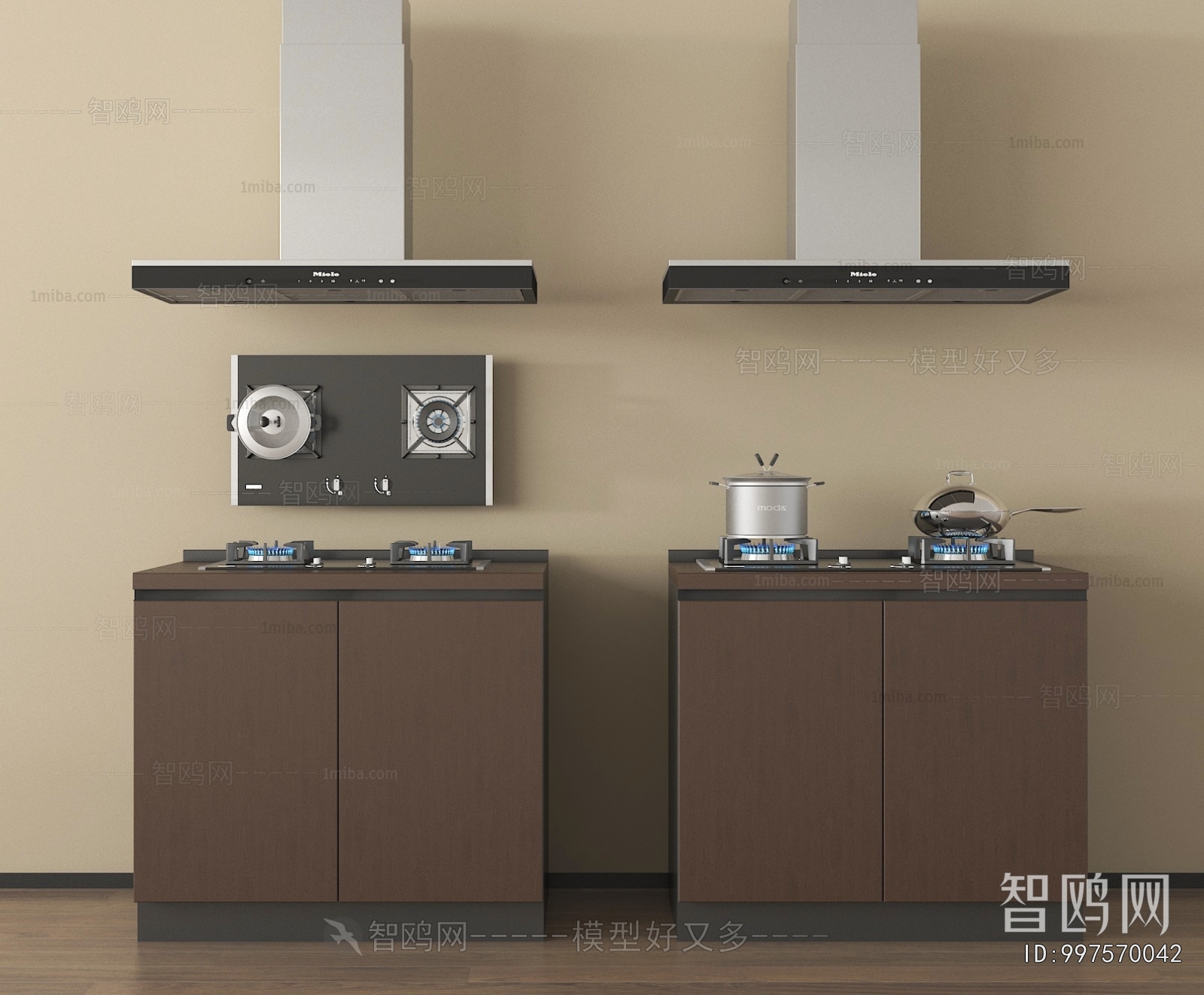 Modern Kitchen Electric Gas Range