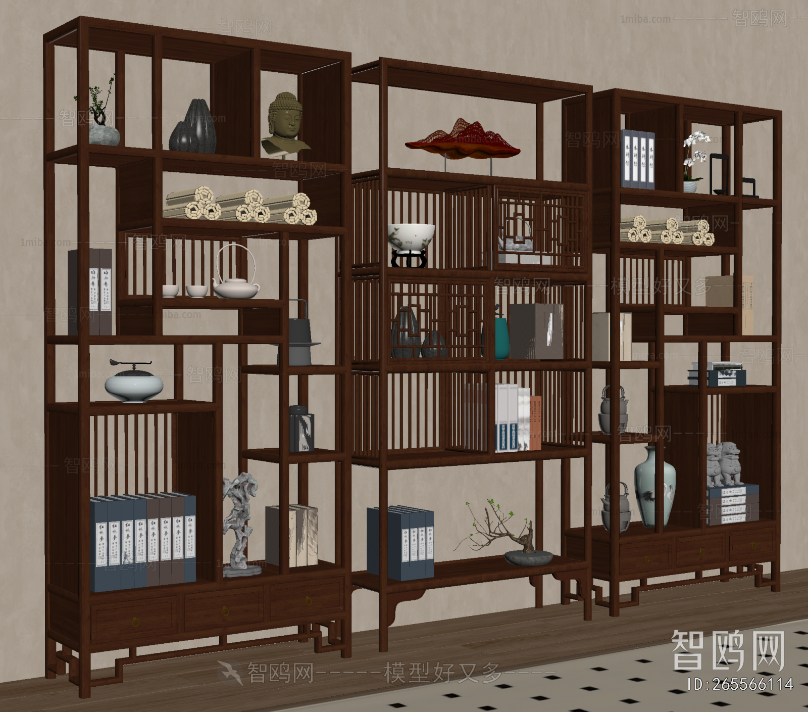 New Chinese Style Antique Rack