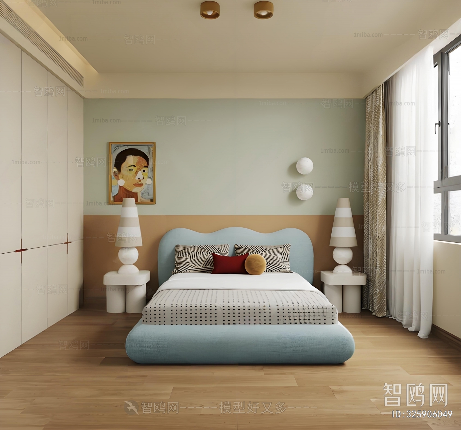 Modern Boy's Room And Son's Room