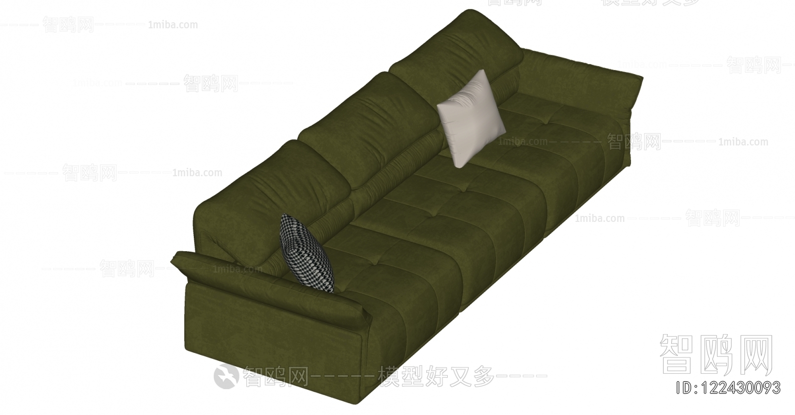 Modern Three-seat Sofa