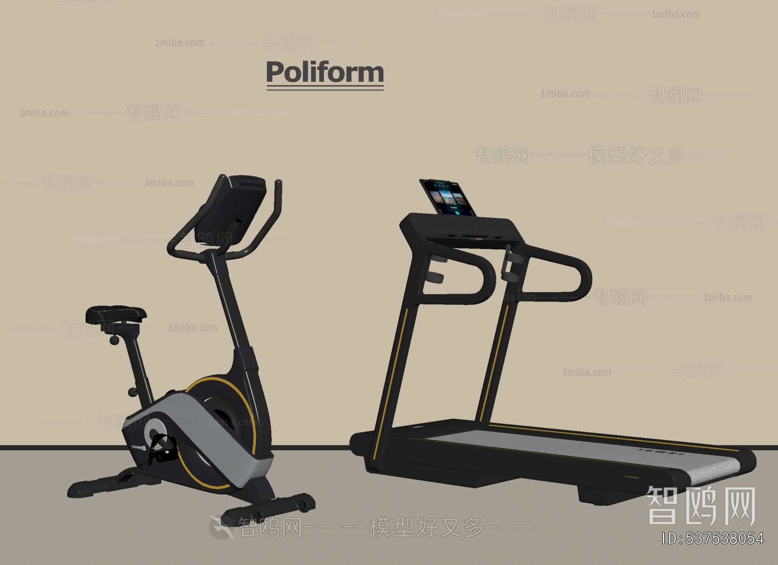 Modern Fitness Equipment