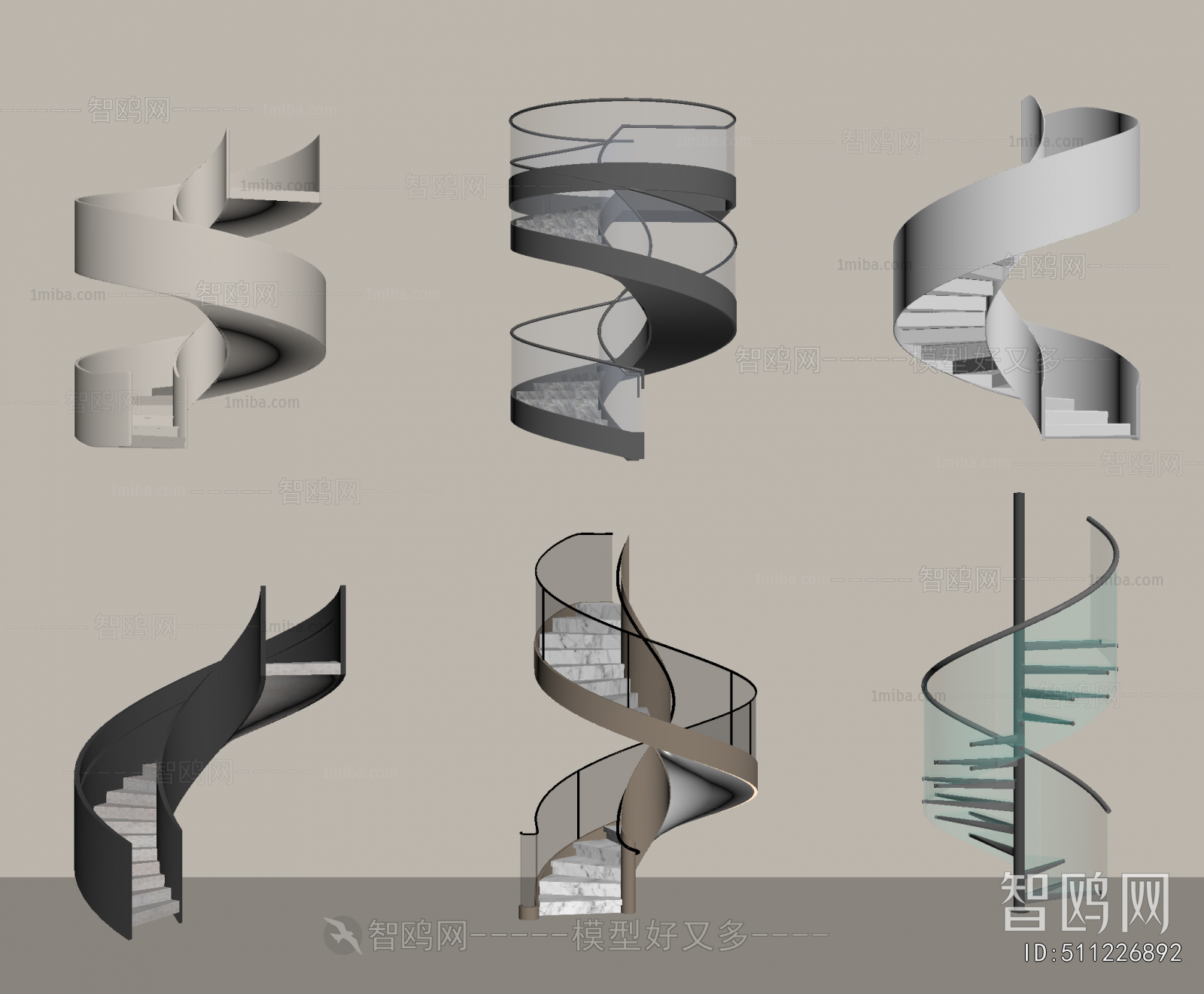 Modern Rotating Staircase