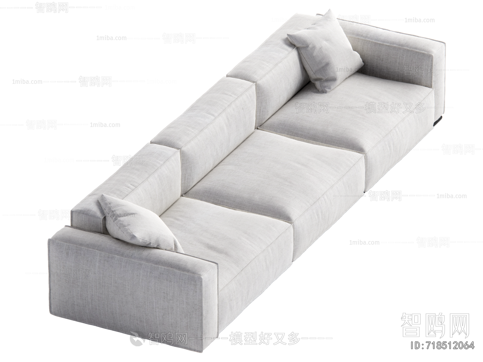 Modern Three-seat Sofa