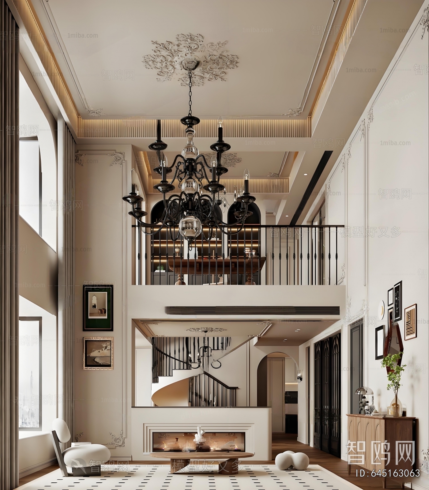 French Style A Living Room